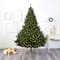 8ft. Pre-Lit Northern Rocky Spruce Artificial Christmas Tree, Clear LED Lights